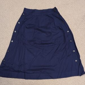 Elegant Navy Blue Skirt